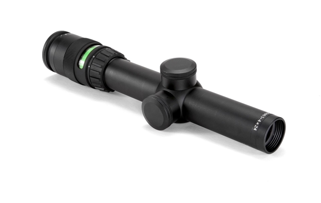 Picture of Accupoint® 1-4X24 30Mmriflescope W/ Bac, Green Triangle Post Reticle