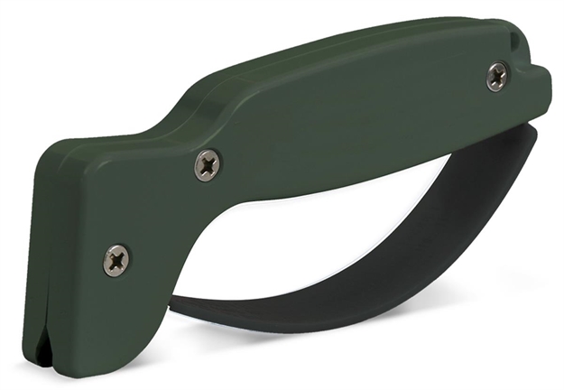 Picture of  Accusharp 008C Sharpener  Hand Held Hard Diamond Sharpener Ergonomic Olive Drab Handle
