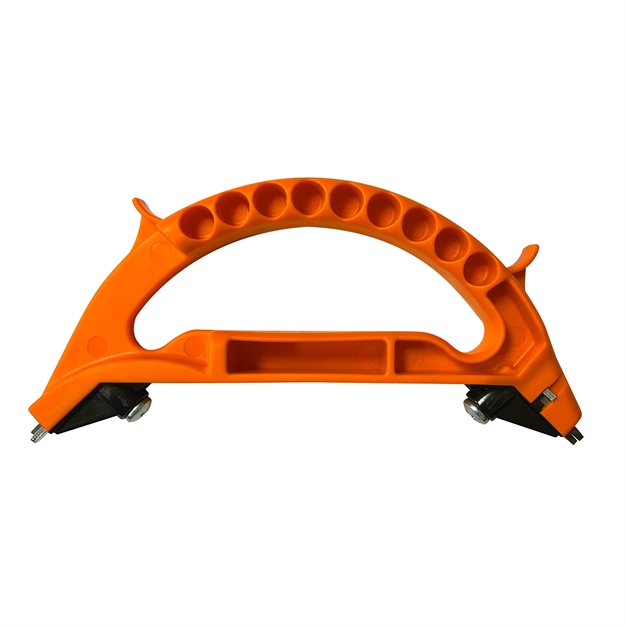 Picture of  Accusharp 102C 4-In-1 Pruner, Knife & Tool Sharpener Diamond Tungsten Carbide Sharpener Red