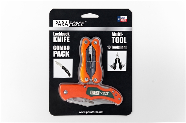 Picture of Accusharp Paraforce Lockback Knife & Multi Tool