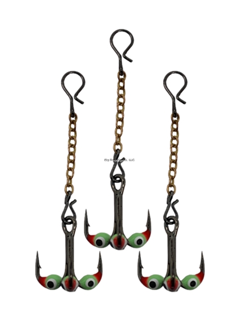 Picture of Acme D-Chain Replacement Treble Hook Size #14 - 3 PK