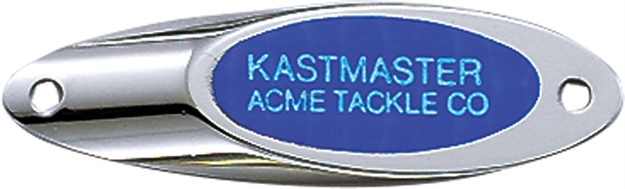 Picture of Acme Kastmaster Flash Tape Spoon, 1 3/4", 1/4 OZ Chrome/Bu P