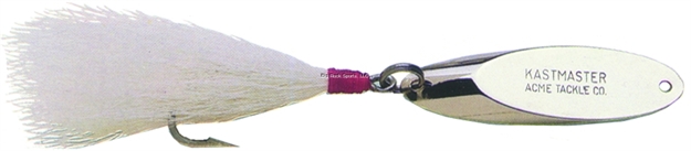 Picture of Acme Kastmaster Flash Tape Spoon, 1 3/8", 1/8 OZ Chrome Chartreuse