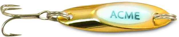 Picture of Acme Kastmaster Glow Spoon , 1",1/24 Oz, Gold & Glow