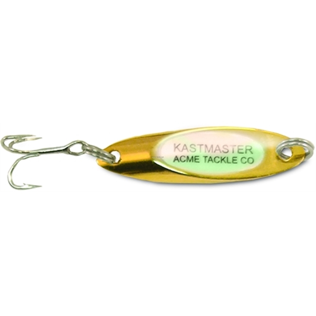 Picture of Acme Kastmaster Glow Spoon 1 3/4", 1/4 Oz, Gold & Glow