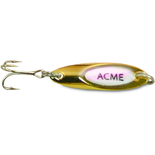 Picture of Acme Kastmaster Glow Spoon 1 3/8", 1/8 Oz, Gold & Glow Red