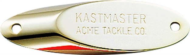 Picture of Acme Kastmaster Rattlemaster Spoon, 1 1/4", 1/12 OZ Gold
