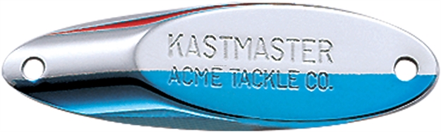 Picture of Acme Kastmaster Spoon, 2", 3/8Oz,  Chrome/Neon Blue