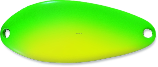 Picture of Acme Little Cleo Spoon, 2 1/2", 3/4 Oz, Chartreuse & Green Stripes, Sinking