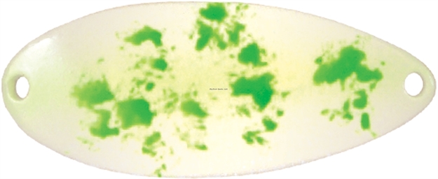 Picture of Acme Little Cleo Spoon, 2 1/2", 3/4 Oz, Glow Green Splatter