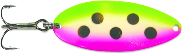 Picture of Acme Little Cleo Spoon, 2 1/2", 3/4 Oz, Super Glow Watermelon, Sinking