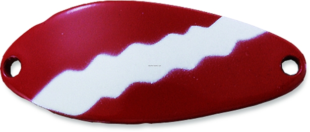 Picture of Acme Little Cleo Spoon, 2 1/8", 2/5 OZ Red White Nickel