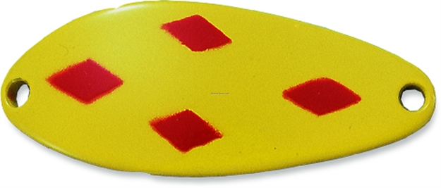 Picture of Acme Little Cleo Spoon, 2 1/8", 2/5 Oz, Yellow 4 OF Diamonds, Sinking