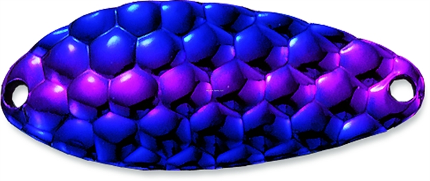 Picture of Acme Little Cleo Spoon, 2 1/8", 2/5Oz,  Hammered Purple & Blue, Sinking