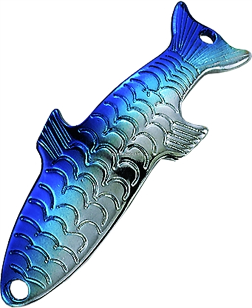 Picture of Acme Phoebe Spoon, 2", 1/4 Oz, Silver & Neon Blue