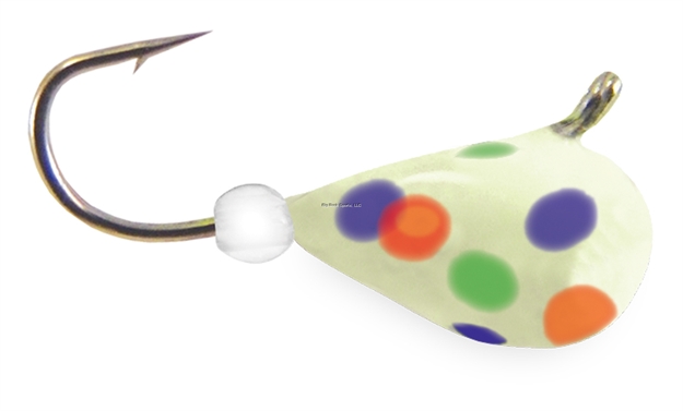 Picture of Acme Professional Grade Tungsten Jigs 2Pk 3Mm Glow Wonderbread