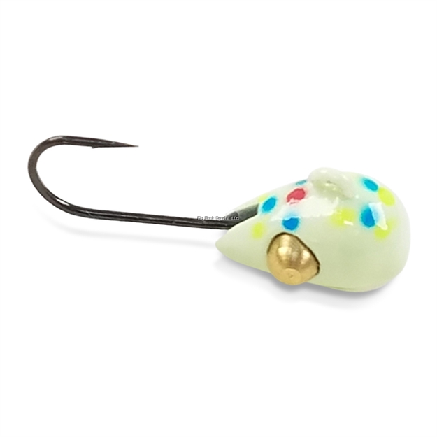 Picture of Acme Tungsten Sling Blade Ice Jig - Size 5 - Glow Wonderbread