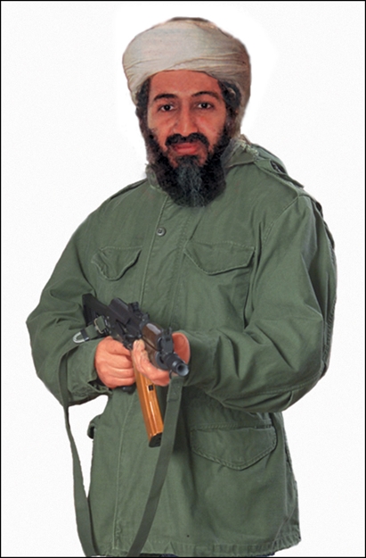Picture of  Action Target 1Rt100 Military Terrorist Photo Osama Bin Laden Heavy Paper Hanging 24" X 38" Multi-Color 100 Per Box 793936704837