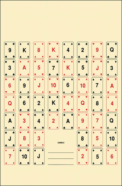 Picture of Action Target Card2100 Entertainment  52 Playing Cards Paper 22.50" X 24" Multi-Color 100 Per Box CARD-2-100 816506023739