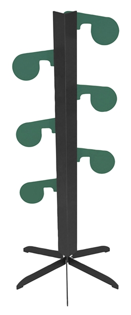 Picture of Action Target Inc At-102 PT Dueling Tree Heavy Duty Ar550 Steel 6 Paddles Green