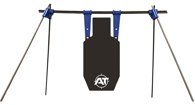 Picture of Action Target Inc At-135 PT Ipsc Torso Gong Kit Ar500 Steel Torso Gong Black/White