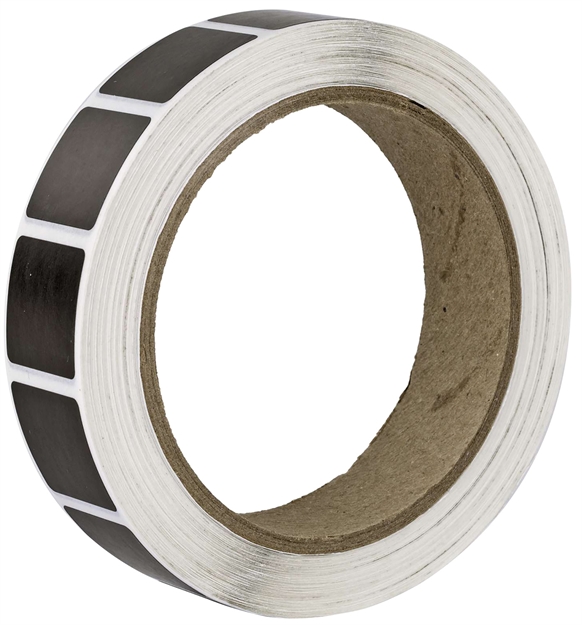 Picture of Action Target Pastbk Pasters  Black Adhesive Paper 7/8" 1000 Per Roll PAST/BK