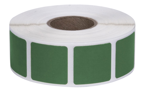Picture of Action Target Pastgr Pasters  Green Adhesive Paper 7/8" 1000 Per Roll PAST/GR 816506027188