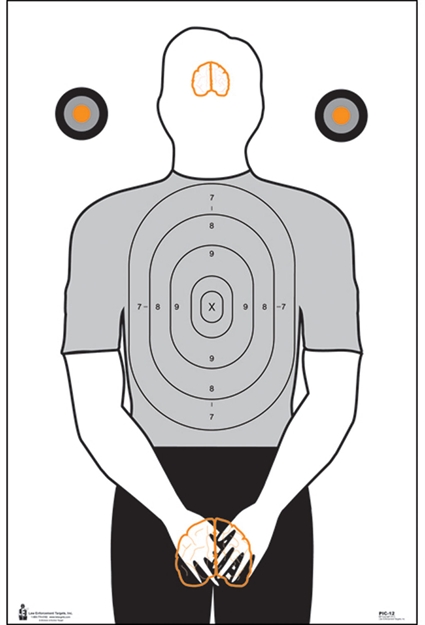 Picture of Action Target Pic12100 Entertainment Politically Incorrect Silhouette Paper Hanging 23" X 35" Black/Gray/White 100 Per Box PIC-12-100