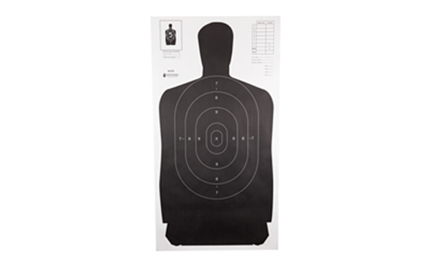 Picture of Action Tgt B27s Blk 100Pk B-27SBLACK-100 793936705117