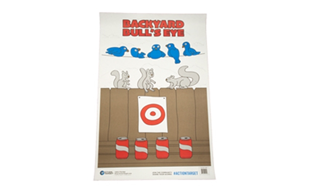 Picture of Action Tgt Back YD Bullseye 100Pk GS-BKYARD-100