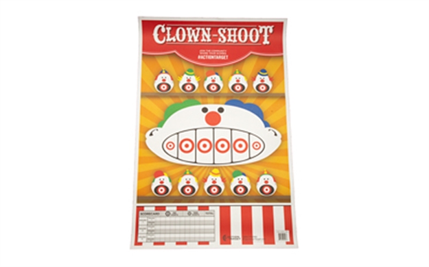 Picture of Action Tgt Clown Shoot 100Pk GS-CARCLWN-100