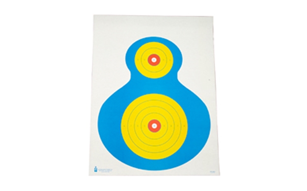 Picture of Action Tgt Colorful Silho Tgt 100Pk PR-WB1-100