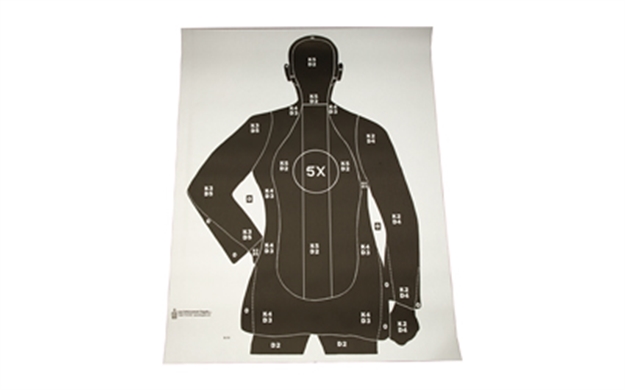 Picture of Action Tgt Full Size B21x Blk 100Pk B-21X BLACK-100