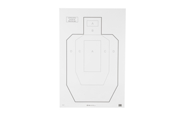 Picture of Action Tgt Uspsa Paper 100Pk IPSC-P-100