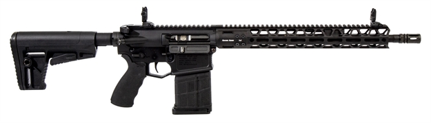Picture of  Adams Arms Fgaa00437 P2 Aars 308 Win  20+1 16" Barrel, Black Aluminum Receiver, Black 6 Position Collapsible Stock, Enhanced GI Trigger, Optics Ready