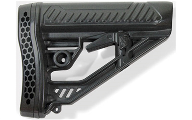 Picture of Adaptive Tactical Tactical Stock Ar-15 Mil-Spec Polymer Black AT-02012 682146910834