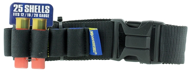 Picture of Mossberg 0Sbrg005blk Mossberg Shotgun Belt Black Nylon