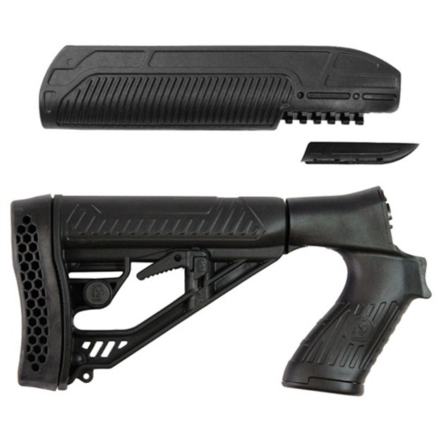 Picture of Adaptive Tactical Tactical Forearm/Stk Mberg 500/590/88 12Ga Black AT-02006