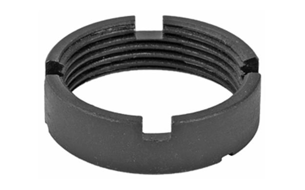 Picture of Advanced Technology A5101020 Ar-15 Castle Nut Mil-Spec Steel Black A.5.10.1020 758152900067