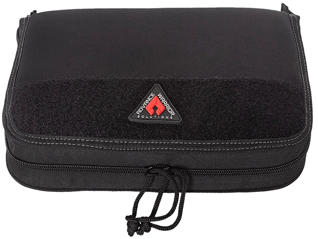 Picture of  Advance Warrior Solutions Spc9 Single Pistol Case  9.50" Long Black Durable Soft Fabric Compatible W/ Most Standard Sized Pistols