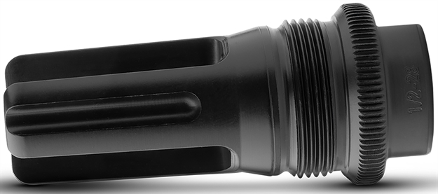 Picture of  Advanced Armament Company 65037 Flash Hider  Black 1/2-28 Threads 5.56