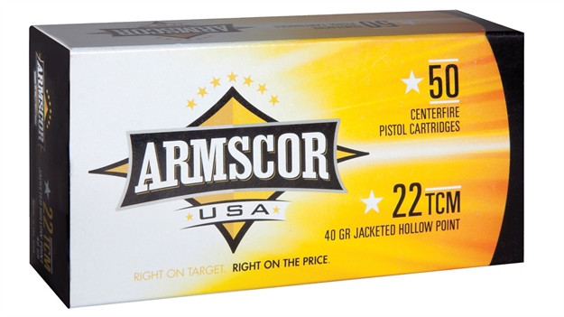 Picture of Armscor/Rock Island 22 Tcm 40Gr Jhp 50Rd 20Bx/Cs 50029