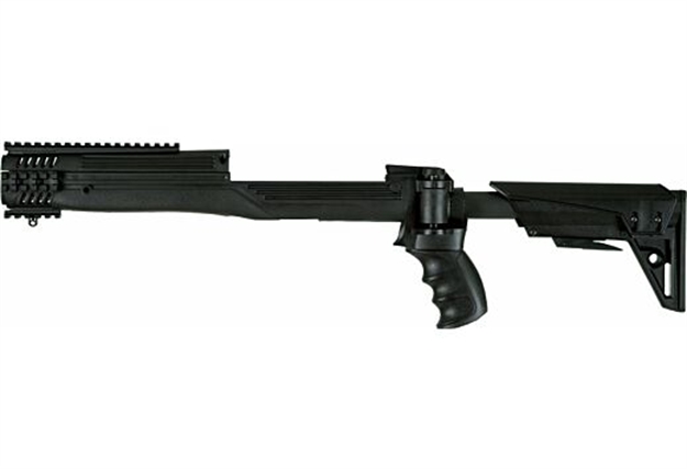 Picture of Ati Outdoors C2101210 Strikeforce  Black Flass Reinforced Polymer Fits Ruger Mini-14/30 C.2.10.1210 758152466020