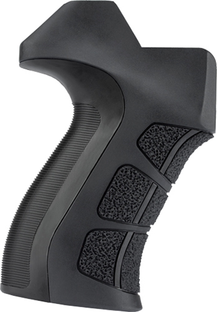 Picture of Ati Outdoors A5102342 X2 Pistol Grip Made OF Dupont Zytel Polymer With Black Textured Finish For Ar-15, Ar-10, Ruger 22 Charger A.5.10.2342