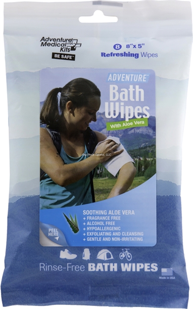 Picture of Adventure Adventure Bath Wipes - Travel Size, Pkg./8