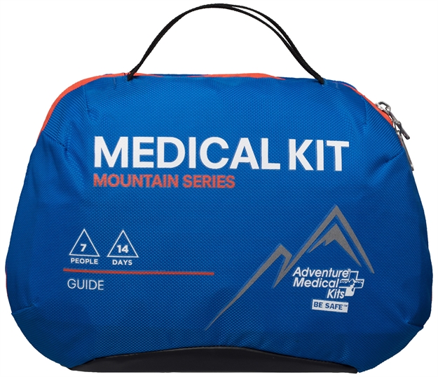 Picture of Adventure Medical Kits 01001007 Mountain Guide Treats Injuries/Illnesses Water Resistant Blue 0100-1007