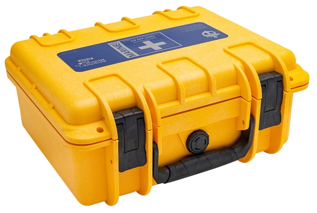 Picture of  Adventure Medical Kits 01151500 Marine 1500 Treats Injuries/Illnesses Dust Proof Waterproof Yellow 707708115004