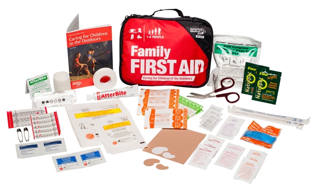 Picture of  Adventure Medical Kits 01200230 Adventure Family Kit First Aid Black/Red
