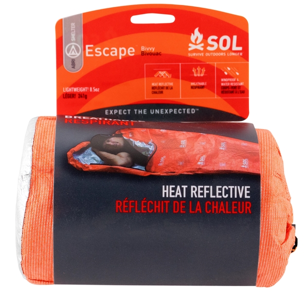 Picture of  Survive Outdoors Longer 01401228 Sol Bivvy Warmth Waterproof Orange