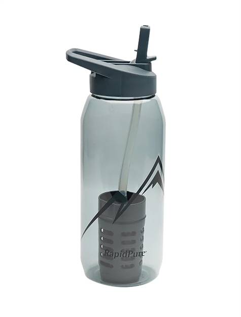 Picture of Rapidpure 01600123 Purifier + Plastic Bottle 3.5" X 3.5" X 9.5", Includes Ultralight Straw 0160-0123